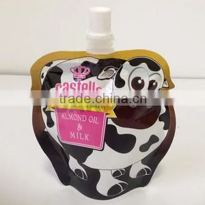 Standing Body Lotion Plastic Packaging Bag thumbnail-4