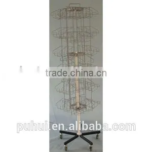 Floor Rotating Prints Display Fixture With Great Price thumbnail-1