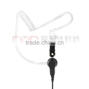 Two Way Radio Headset With Standard PTT Mic Earphone for Radio Receiver thumbnail-3