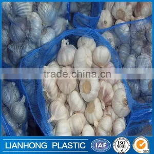 Cheap Fabrics Plastic PP Handle Packing Garlic Mesh Bag thumbnail-1