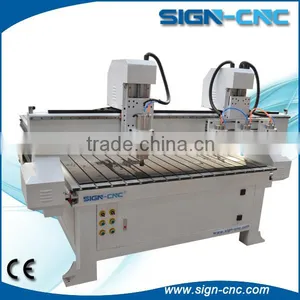 3d Wood Cutter Cnc Engraving Machine for Cabinet, Furniture, Woodworking Cnc Cutting Machine With Multi Heads thumbnail-1