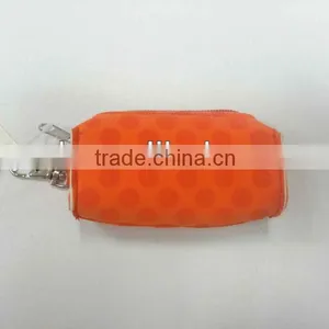 Orange Canvas Keychain Package Bag thumbnail-1