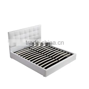 Home Furniture Prado Gas Lift Ottoman Faux Leather Storage Bed Quality Choice thumbnail-6