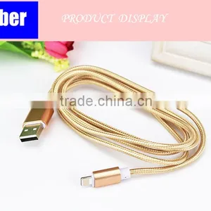 Braided 8pin Fast Charging Usb Cable and Data Transfer for Ios thumbnail-1
