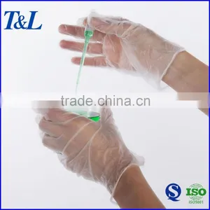 Chemical Disposable Vinyl Glove for Examing and Testing With Cheap Price thumbnail-1