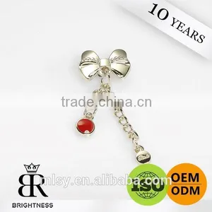 Beautiful Custom Made Metal Hat Label Brightness C1-80018 thumbnail-1