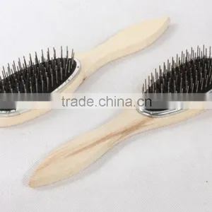 New Arrive Hair Brush Salon Use Hair Straightening Brush, Cheap Wooden Hair Brush thumbnail-1