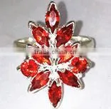 Value Ruby Briolette 925 Sterling Silver Ring SC078 thumbnail-1