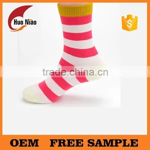 Red and White Striped Socks ,quality Wholesale Socks ,custom Woven Socks thumbnail-1