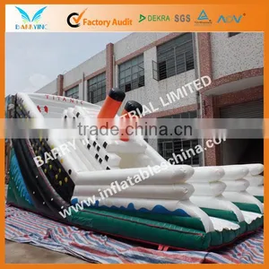 Hot Sale Inflatable Slide Titanic for Kids Palying thumbnail-1