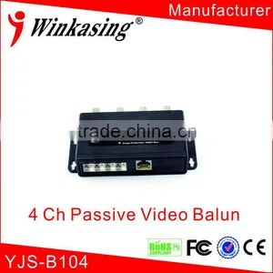 New Type 4CH UTP Passive Vedio Balun 400-600 MetersYJS-B104 thumbnail-1