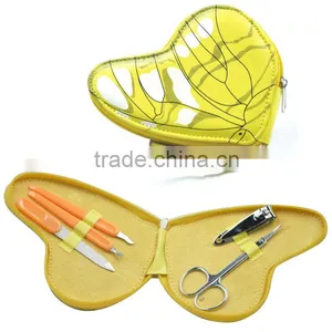 Travel Manicure Set Personal Care Manicure Set in Heart Shaped Box thumbnail-1