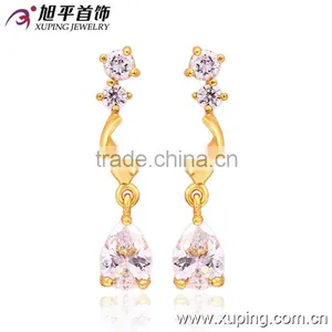 Xuping Fashion 24K Gold Color Earring for Women thumbnail-1