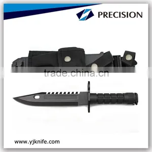 Multi Function US Army Tactical Survival Knife With Nylon Pouch thumbnail-1