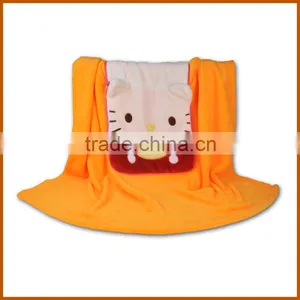 Soft Animal Pattern Fleece Pillow Throw Wholesale thumbnail-3
