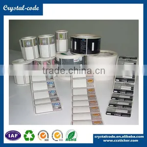 Customized Holographic Vinyl Heat Shrink Battery Label thumbnail-3