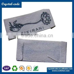 Wholesale Cotton Sticker Blank Self Adhesive Fabric Label thumbnail-5