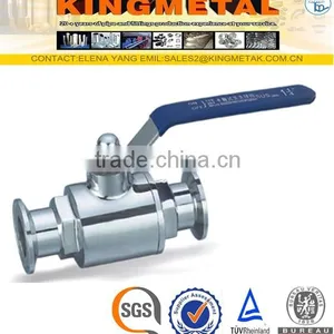 SUS304 Stainless Steel Food Grade Sanitary Ball Valve thumbnail-6