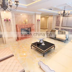 Free Sample High Quality Grade AAA 800x800 Marble Look Crystal Ceramic Tiles thumbnail-2