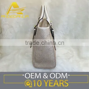 Custom-made 2016 Fashion Women Tote Bag Pure Leather Handbag Cheap Price Wholesale thumbnail-3