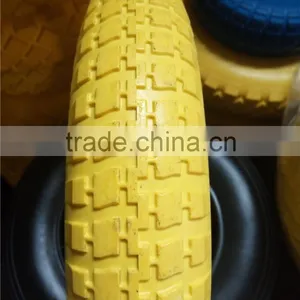 High Quality pu Foam Wheel 4.80/4.00-8 pu Wheel thumbnail-6