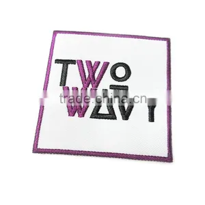 Factory Produced Unique Name Badge Embroidered Patch thumbnail-1