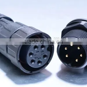 UL/TUV/SAA Approved LLT M25 6 Contacts Wire to Board Connector Waterproof Connector thumbnail-1