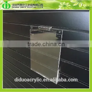 DDB-0113 Trade Assurance Cheap Slatwall Sign Holder thumbnail-1