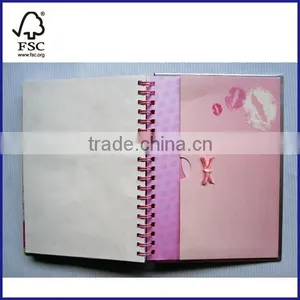 B5 Double Wire Hardcover Index Notebook With Card Set thumbnail-4