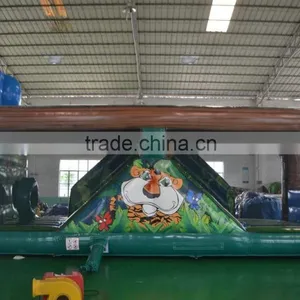 Animal Zoo Inflatable Obstacle Course For Kids thumbnail-2