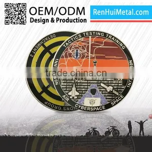 2016 Best Hotsell Cheap Custom Plating 18k Gold Coins thumbnail-4