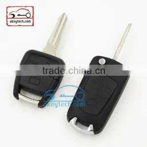 High Quatity Opel Remote Modified Flip Key Shell Car Key 3 Button Opel Astra Key Romote Key Shell thumbnail-3