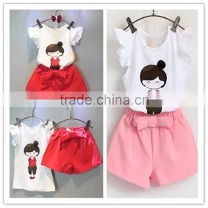 Free Shipping New Baby Girls Clothes Set Children Suits Summer Clothing Set2-piece thumbnail-2