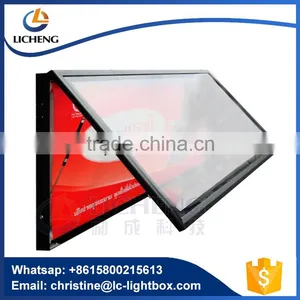 Wall Hanging Outdoor Display Advertising LED Light Box Display With High Quality Aluminum Profile T6063 thumbnail-6