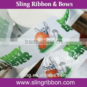 Easter's Day Printed Grosgrain Ribbon thumbnail-1