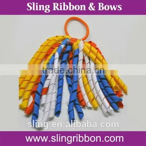 Wholesale Korker Ribbon Ponytail Bow thumbnail-1