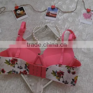 Colorful One Piece Seamless Push up Cup Bra Girls Underwear thumbnail-2