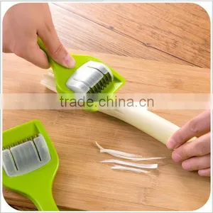Manual Green Onion Chopper Slicer Garlic Coriander Cutter / Onion Cutter Onion Slicer / Vegetable Onion Chopper thumbnail-1