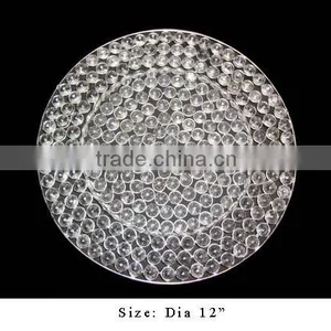 Hot Charger Plate Crystal Charger Plate for Sale thumbnail-1