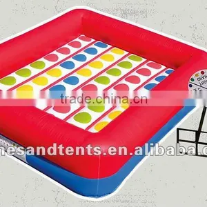 Inflattable Games,inflatable Twister Games, Giant Twister, Entanglements A6001 thumbnail-1
