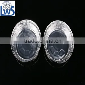 Round Aluminum Foil Container With Lid thumbnail-2