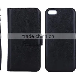Factory Price PU Fur Magnetic Phone Case With Card Holder thumbnail-3