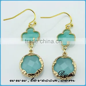 Pendant Earrings Water Drop Stone Stud Earrings thumbnail-3