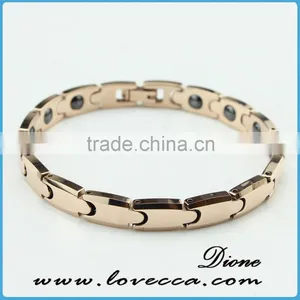 Men Bio Tungsten Steel Health Bracelet With Germanium thumbnail-5