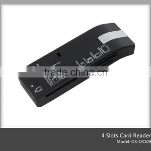 Promotional Custom Logo All In1 Usb 2.0 Card Reader With 4 Slots(OS-CR109) thumbnail-2