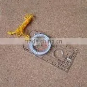 Compass,Plastic Compass,Map Compass,camping Compass Ruler With Magnifier thumbnail-1