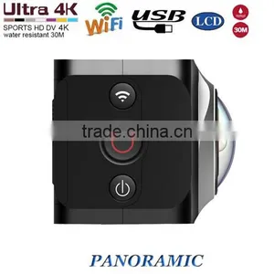 Panoramic Sport DV Action Camera Ultra HD 4K 1.5 Inch LCD IMX179 Support TF Card Storage Max 64GB thumbnail-4