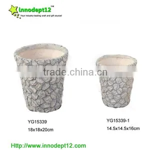 Home & Garden Decoration Concrete Pot, Flower Pot, Bonsai Pot thumbnail-1