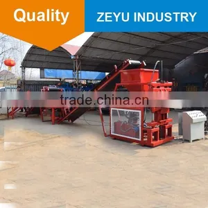 ZY2-10 Semi Automatic Machine for Making Interlocking Blocks in Kenya thumbnail-1