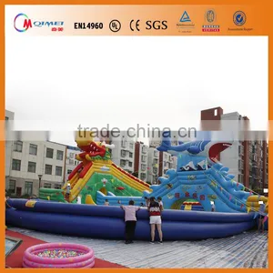 Hot Sale Inflatable Ground Swimming Pools Trampoline thumbnail-1